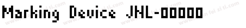 Marking Device JNL字体转换